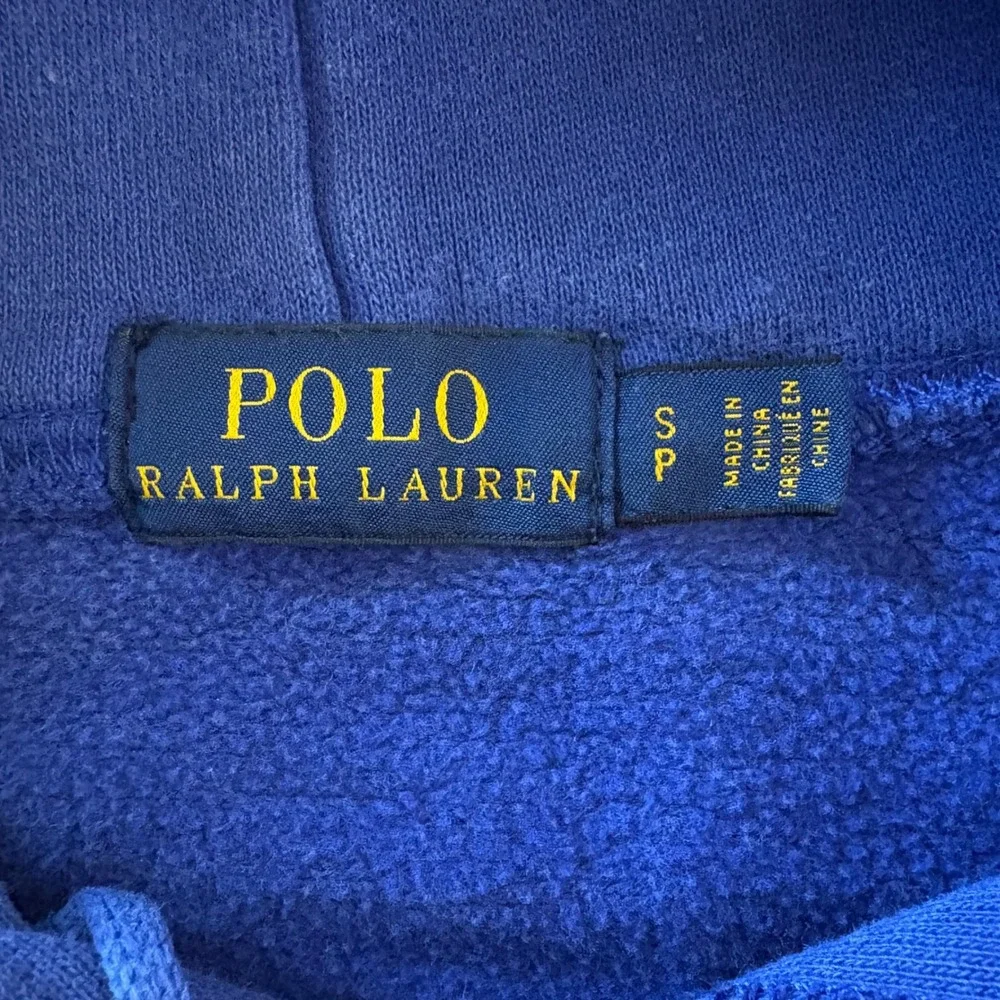 Polo Ralph Lauren Spellout Sport P-93 Hoodie‎ Small Vintage 90's Sweatshirt